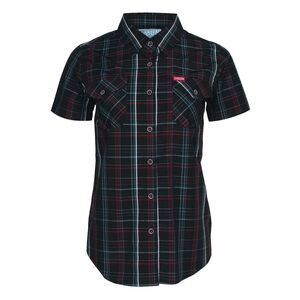 DIXXON Women's The Inn Bamboo Short Sleeve - Sticker - Large